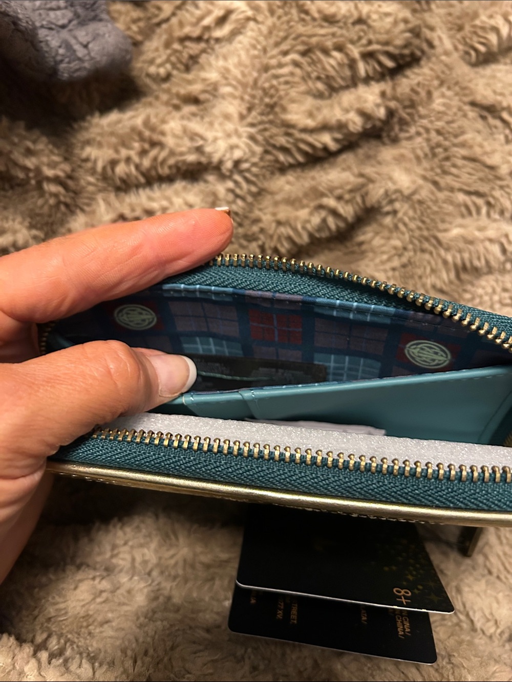 Loungefly Disney Princess Wallet - Green and Black - Picture 8 of 11